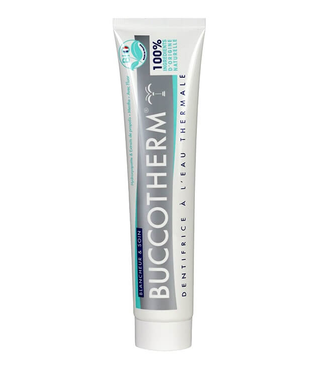 BUCCOTHERM | DENTIFRICE BLANCHEUR & SOIN CERTIFIÉ BIO